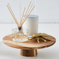 Load image into Gallery viewer, Acacia Wood Cake Stand Natural COAST
