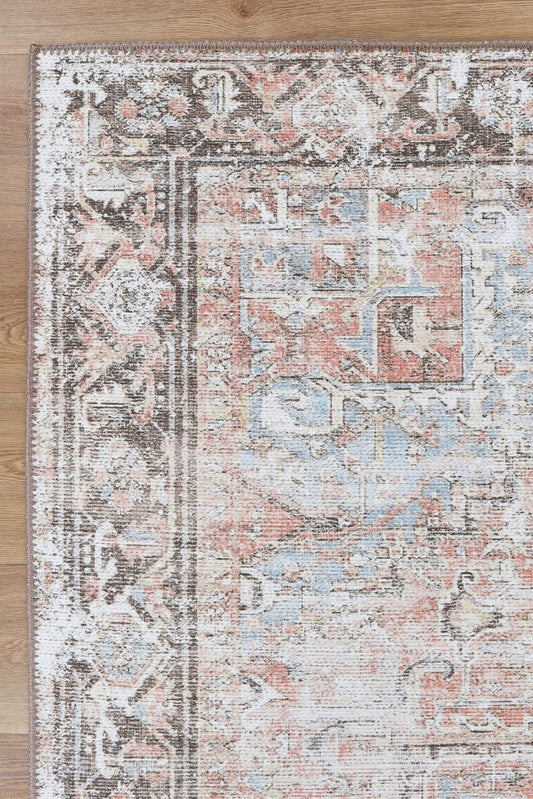 Motueka Berossus Nuzi Multi Machine Washable Rug