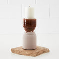 Load image into Gallery viewer, Ceramic Pillar Candle Holder Multi KAILE
