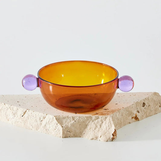 Glass Bowl Amber KAILE