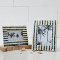 Load image into Gallery viewer, Navy/Ivory Inlay Frame- 18x23cm COAST
