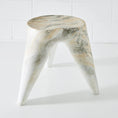 Load image into Gallery viewer, Magnesium Oxide Abstract Side Table Small Grey KAILE
