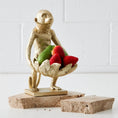 Load image into Gallery viewer, Monkey Resin Bowl Sculpture Gold COAST
