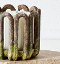 Load image into Gallery viewer, Moss Look Reversible Ceramic Candle Holder KAILE
