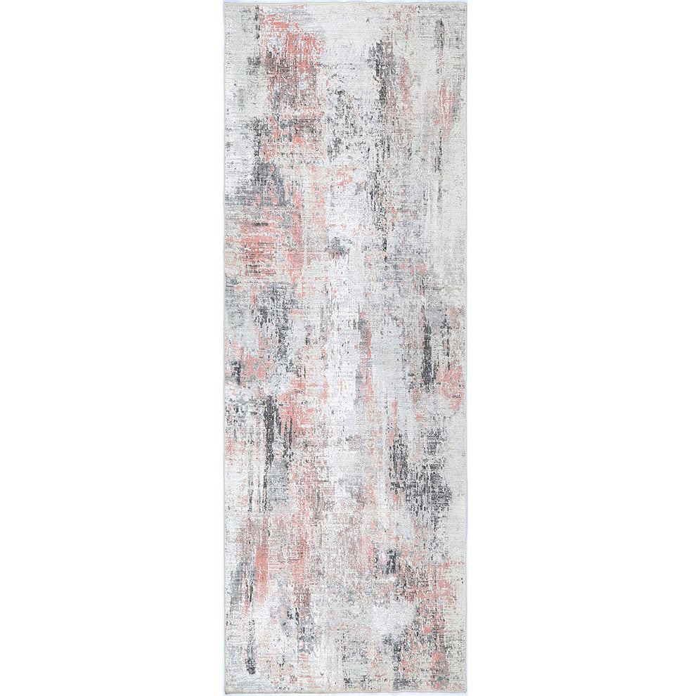 Dunedin Celine Blush Abstract Washable Runner