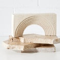 Load image into Gallery viewer, Resin Arched Sculpture Natural KAILE
