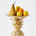 Load image into Gallery viewer, Resin Gold-Leaf Pineapple Stand KAILE
