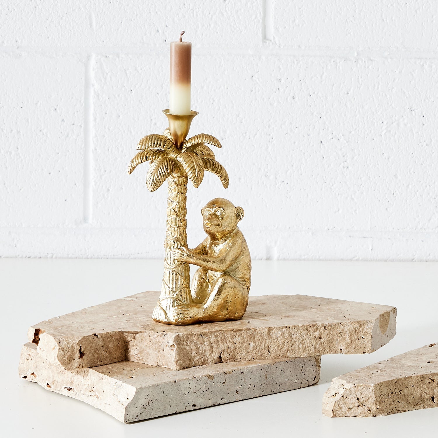 Resin Monkey Candle Holder KAILE