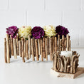 Load image into Gallery viewer, Rustic Wooden Candle Holder KAILE
