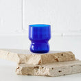 Load image into Gallery viewer, Small Glass Tumbler Blue KAILE
