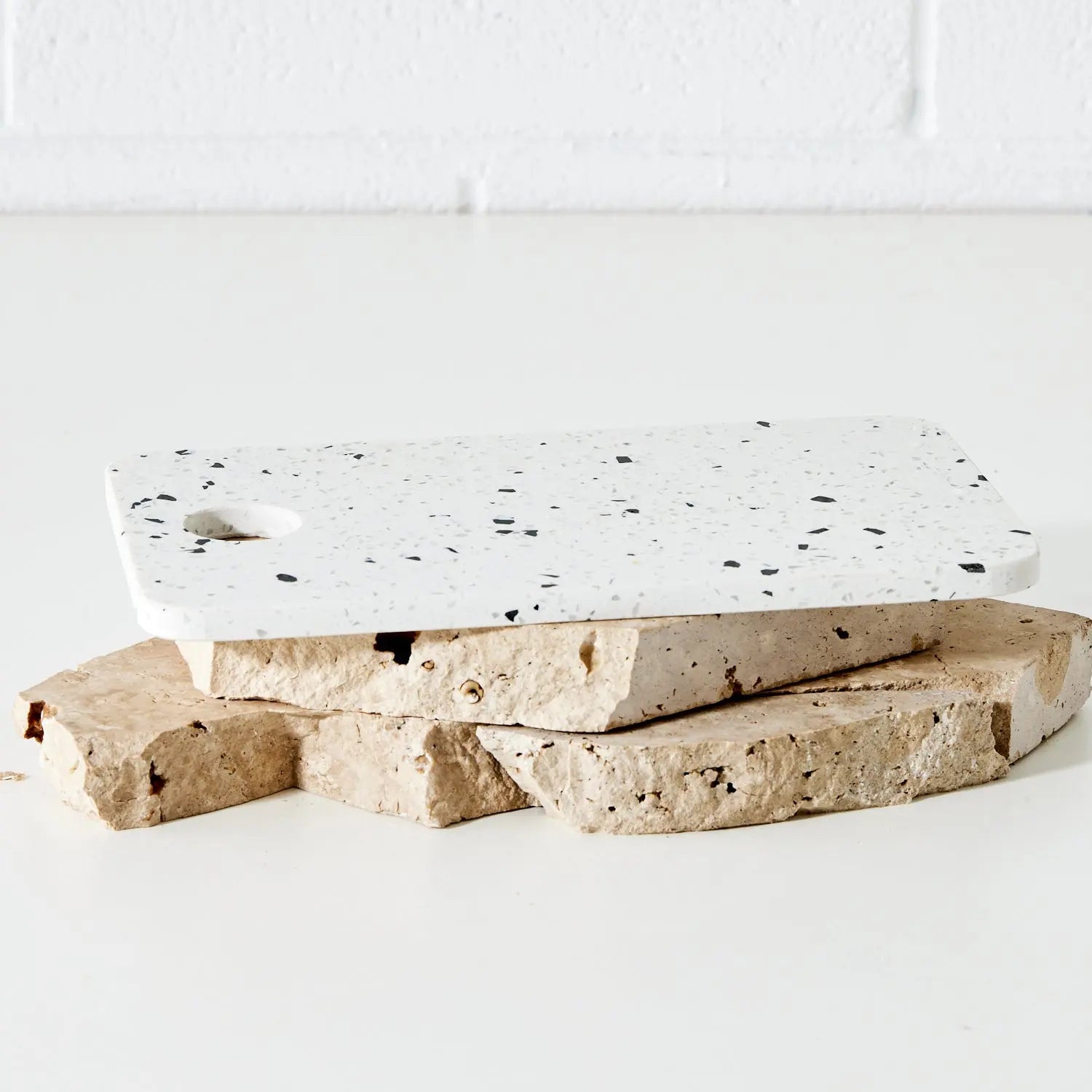 Terrazzo Serving Board White COAST