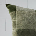 Load image into Gallery viewer, Tilga Cushion 50x50cm Green CELADON
