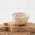 Load image into Gallery viewer, Travertine Trinket Bowl Natural KAILE
