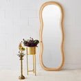 Load image into Gallery viewer, Wavy Full Length Floor Mirror Beige KAILE
