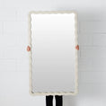 Load image into Gallery viewer, Wavy Wood Mirror in Taupe COAST
