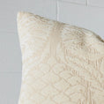 Load image into Gallery viewer, Yarra Cushion 60x40cm Ivory CELADON
