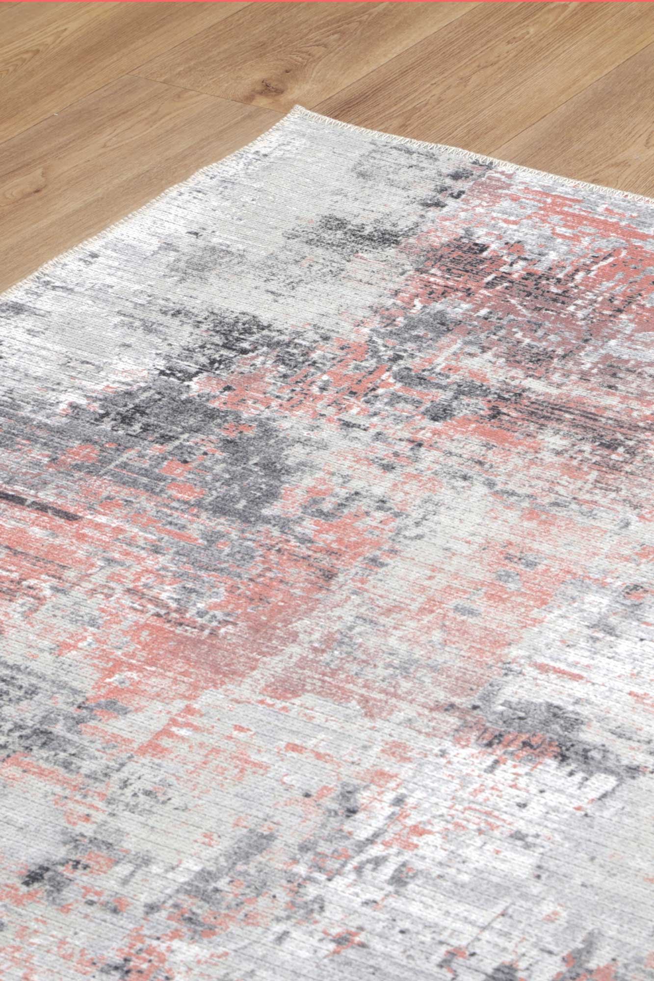 Dunedin Celine Blush Abstract Washable Runner