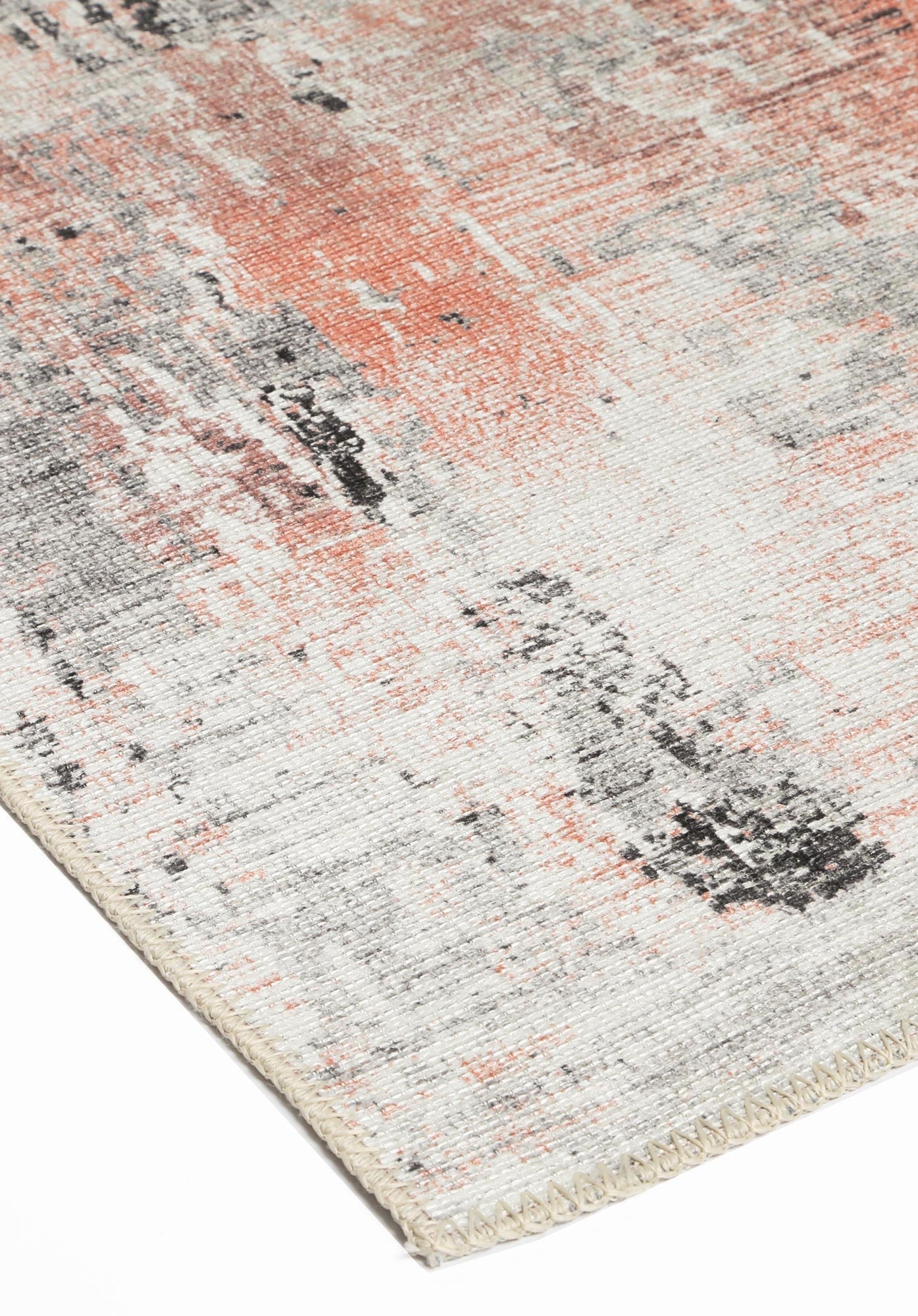 Dunedin Celine Blush Abstract Washable Runner