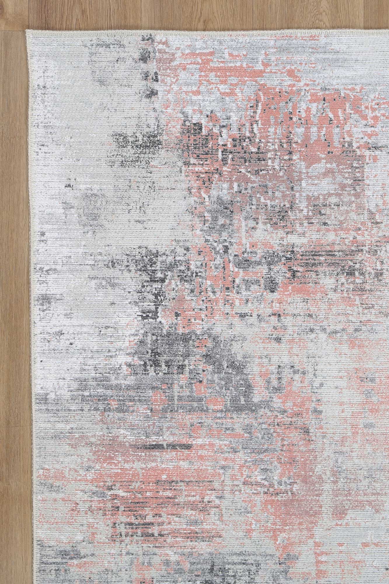 Dunedin Celine Blush Abstract Washable Runner