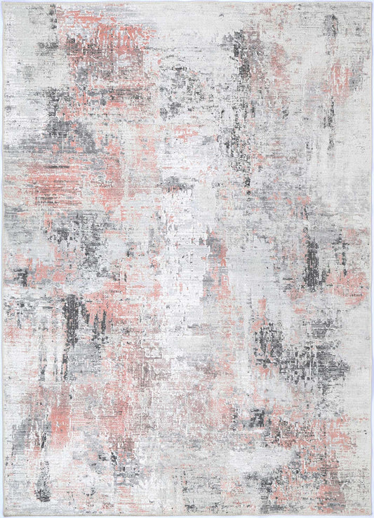 Dunedin Celine Blush Abstract Washable Rug