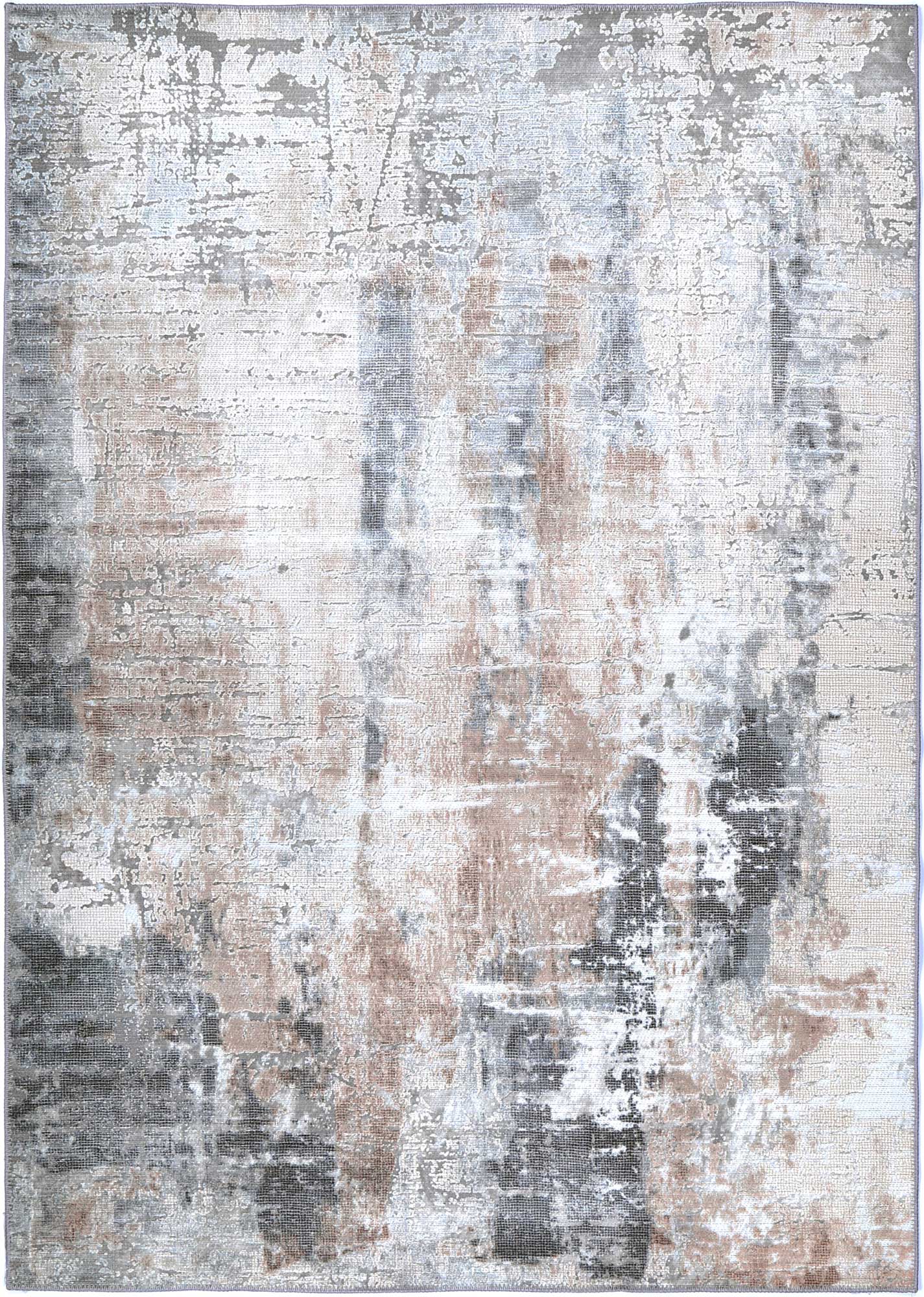 Queenstown Twilight Ash Abstract Washable Rug