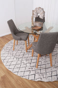 Load image into Gallery viewer, Wellington Alma Scandi Silver Machine Washable Rug
