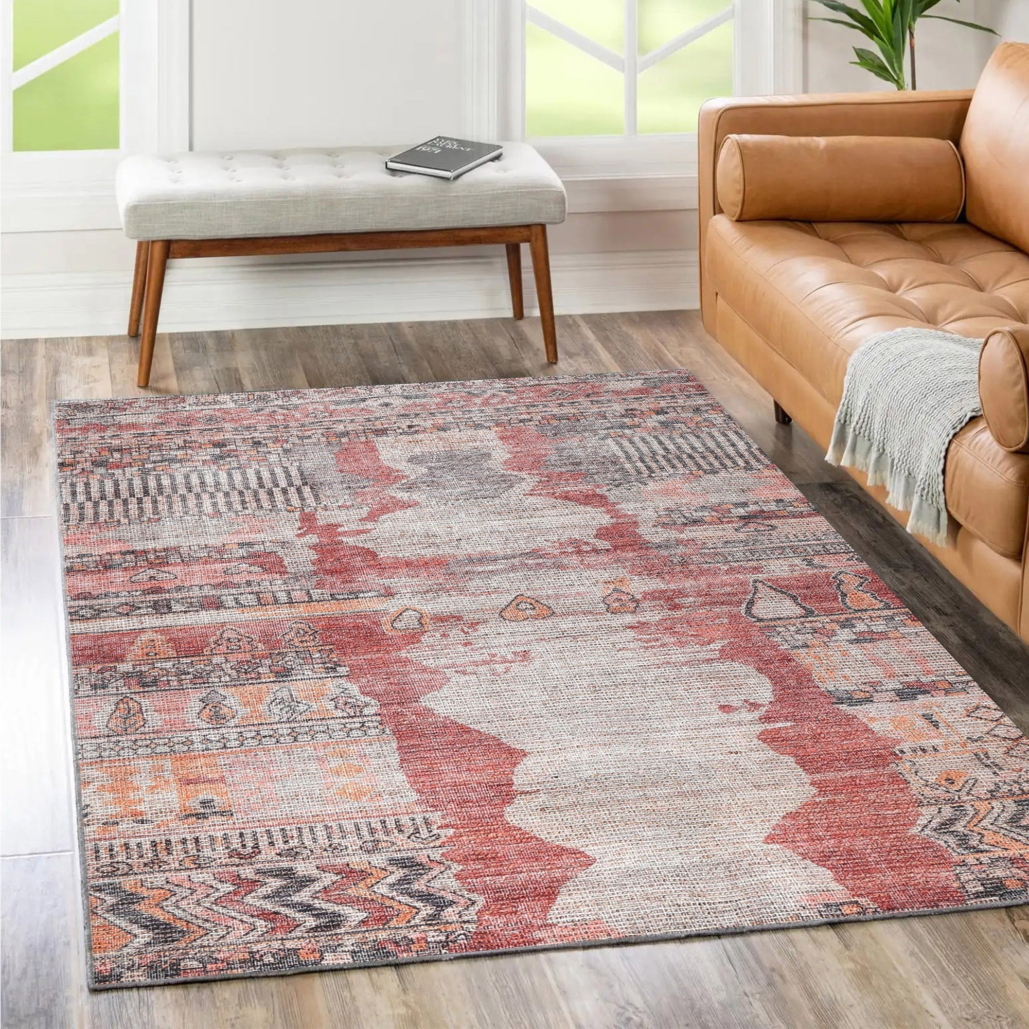 Manuka Moroccan Dusk Machine Washable Rug