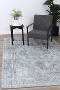 Load image into Gallery viewer, Takaka Arbela Charcoal Machine Washable Rug
