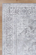 Load image into Gallery viewer, Takaka Arbela Grey Machine Washable Rug
