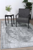 Load image into Gallery viewer, Omaru Berossus Isin Grey Machine Washable Rug
