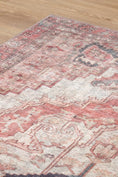 Load image into Gallery viewer, Hokitika Carmine Vintage Rust Washable Rug
