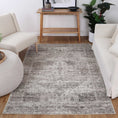 Load image into Gallery viewer, Pohutukawa Chateau Ash Machine Washable Rug
