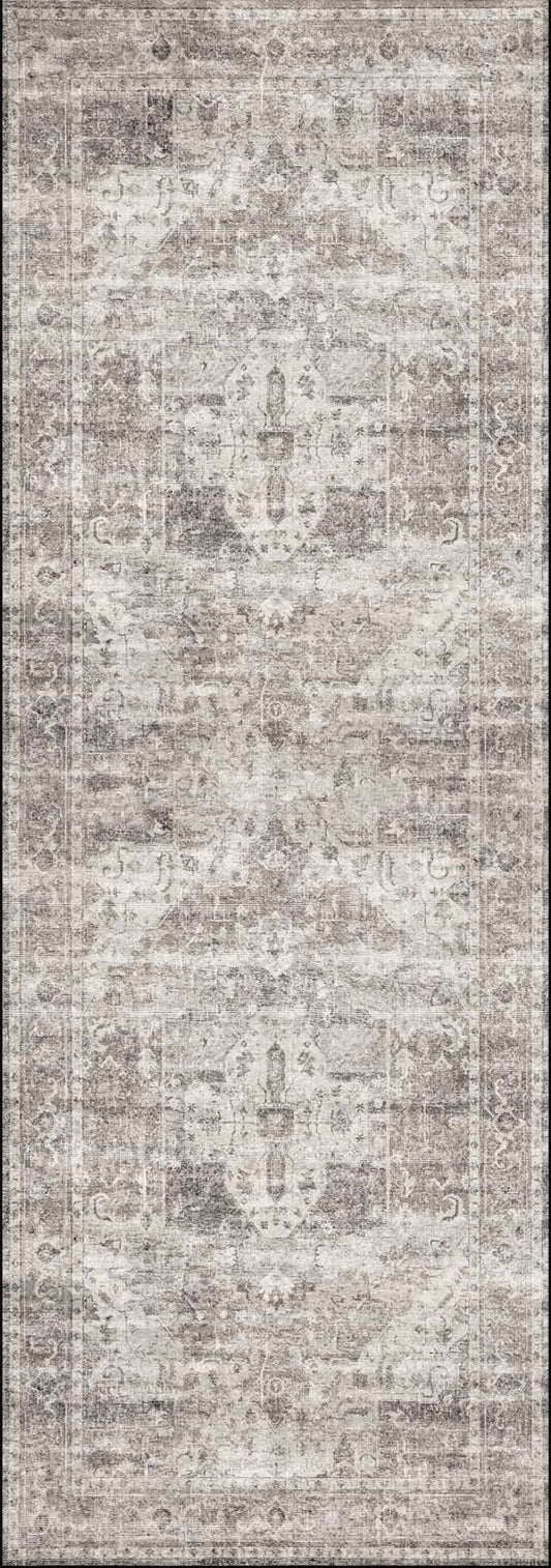 Pohutukawa Chateau Ash Washable Runner