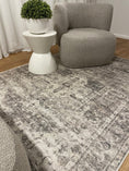 Load image into Gallery viewer, Pohutukawa Chateau Ash Washable Runner
