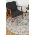 Load image into Gallery viewer, Matakana Cezanne Blush Distressed Vintage Round Washable Rug
