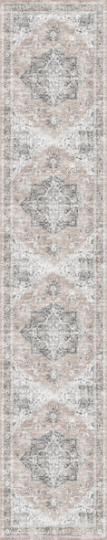 Load image into Gallery viewer, Matakana Cezanne Blush Distressed Vintage Washable Rug
