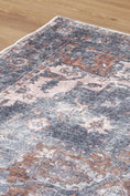 Load image into Gallery viewer, Matakana Cezanne Rabbit Gray Inca Gold Distressed Vintage Washable Rug
