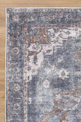 Load image into Gallery viewer, Matakana Cezanne Rabbit Gray Inca Gold Distressed Vintage Washable Rug
