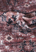 Load image into Gallery viewer, Matakana Cezanne Terracotta Distressed Vintage Washable Rug
