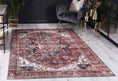 Load image into Gallery viewer, Matakana Cezanne Terracotta Distressed Vintage Washable Rug
