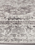 Load image into Gallery viewer, Hanmer Chilaz Grey Distressed Vintage Washable Rug
