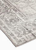 Load image into Gallery viewer, Hanmer Chilaz Grey Distressed Vintage Washable Rug
