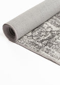 Load image into Gallery viewer, Hanmer Chilaz Grey Distressed Vintage Washable Rug
