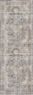 Load image into Gallery viewer, Waiheke Kendra Ash Distressed Vintage Washable Runner
