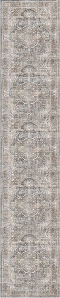 Load image into Gallery viewer, Waiheke Kendra Ash Distressed Vintage Washable Runner
