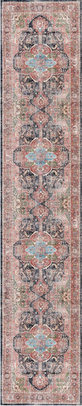 Load image into Gallery viewer, Waiheke Kendra Distressed Vintage Washable Runner
