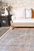 Load image into Gallery viewer, Kerikeri Oxus Desert Distressed Vintage Washable Rug
