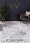 Load image into Gallery viewer, Arrowtown Pink Patch Distressed Vintage Washable Rug
