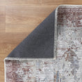 Load image into Gallery viewer, Aorere Enchant Terracotta Distressed Machine Washable Rug
