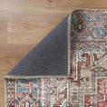 Load image into Gallery viewer, Aorere Enchant Terracotta Distressed Machine Washable Rug
